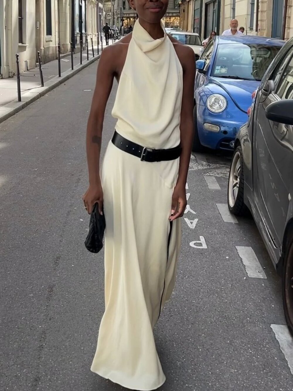 RARE Viktoria + Woods Foreshadow Maxi Dress Gown Ivory Cream Cocktail Party